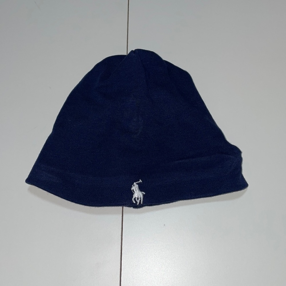 Ralph Lauren Polo Baby Navy Toboggan